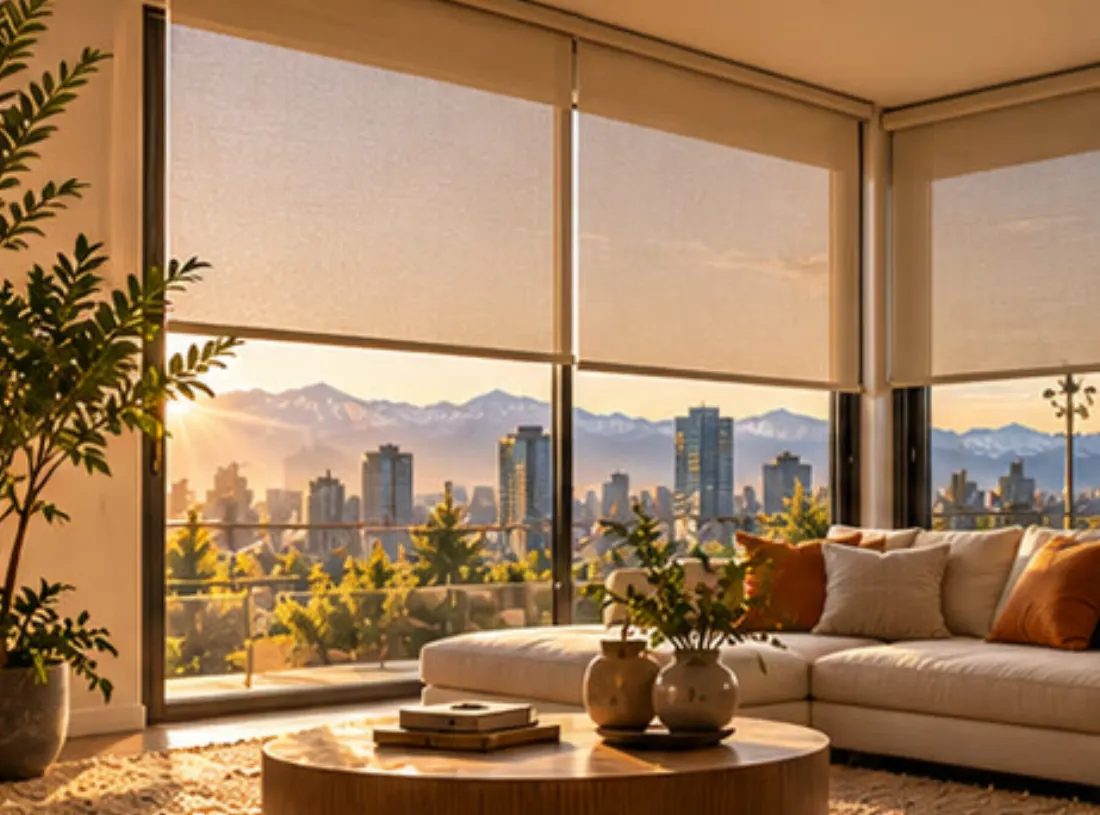 Cortinas roller para cocina